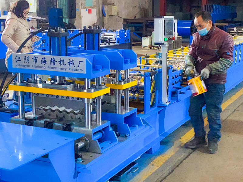 Tuinbed rolvormmachine