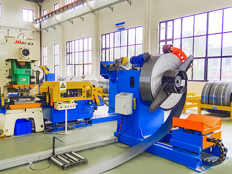 Hydraulische afwikkelaars met stalen rollen